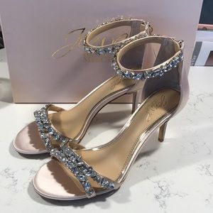 Badgley Mishka Jewel Caroline JW2072 3 Inch Heel